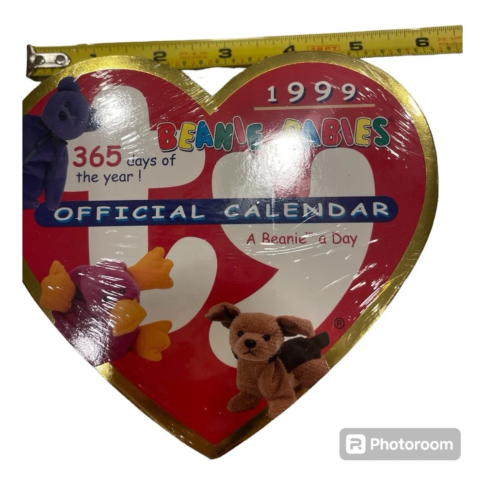NWOT TY Beanie Babies 1999 Official Calendar-Factory Sealed-365 Days of the Year